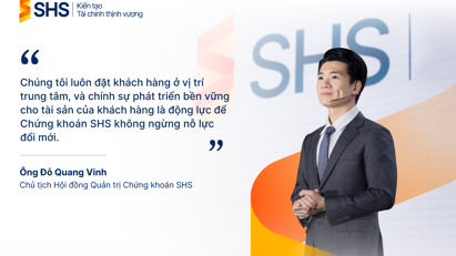Chứng khoán SHS ra mắt nhận diện thương hiệu mới - Với sứ mệnh “Kiến tạo tài chính thịnh vượng”