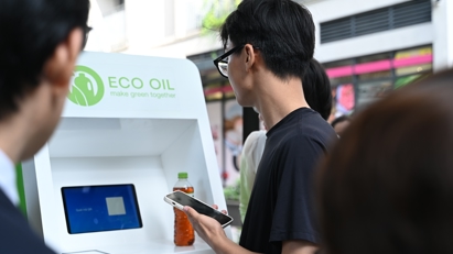 Lần đầu tiên Việt Nam có hệ thống thu gom, tái chế dầu ăn làm nguyên liệu thô sản xuất xăng sinh học, nhiên liệu máy bay