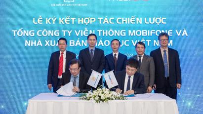 Hợp tác chiến lược giữa MobiFone và Nhà Xuất bản Giáo dục Việt Nam: Chuyển đổi số nâng cao chất lượng giáo dục
