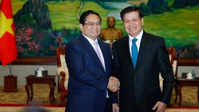 Thúc đẩy hợp tác Việt Nam - Lào theo hướng đột phá, có trọng tâm và trọng điểm