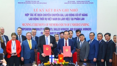 Vietnam, Finland establish partnership on labor migration 