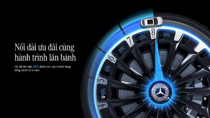 Mercedes-Benz Việt Nam ưu đãi đến 30% cho khách hàng đồng hành trên 4 năm