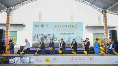 Construction of largest coffee production facility in Asia starts