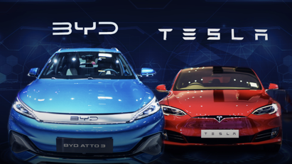 BYD vượt Tesla về doanh thu, cuộc đua xe điện càng khốc liệt