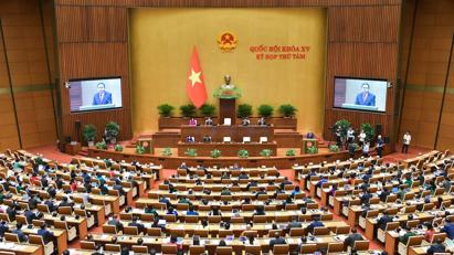 Sáng nay, khai mạc Kỳ họp thứ 9, Quốc hội xem xét quyết định sửa Hiến pháp 2013