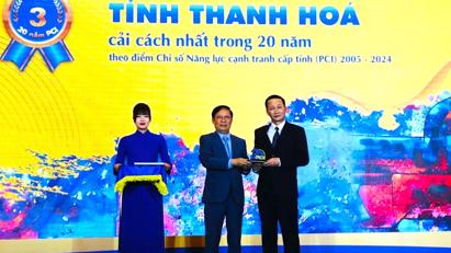 Thanh Hóa lọt top 3 địa phương cải cách nhất sau 20 năm đánh giá PCI