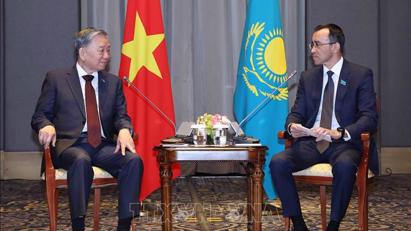 Tổng Bí thư Tô Lâm hội kiến Chủ tịch Thượng viện bet88 nhà cái đến từ châu âu Maulen Ashimbayev