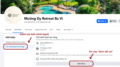 Nhận diện fanpage lừa đảo để cảnh giác với “đặt phòng 5 sao”