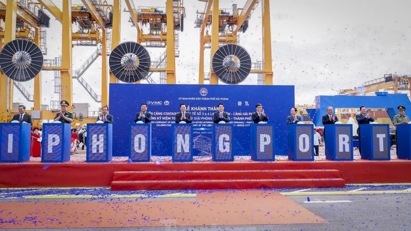 Hai Phong inaugurates two port terminals worth nearly $270 mln