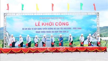 Sơn La: Khởi công tuyến cao tốc Hoà Bình - Mộc Châu, đoạn đi qua tỉnh Sơn La