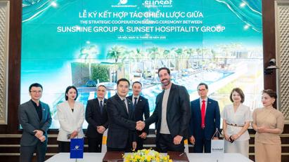 “Bắt tay” Sunset Hospitality Group, Sunshine Group chuẩn bị ra mắt tổ hợp nhà hàng - hồ bơi 6 sao đầu tiên tại khu đô thị Ciputra