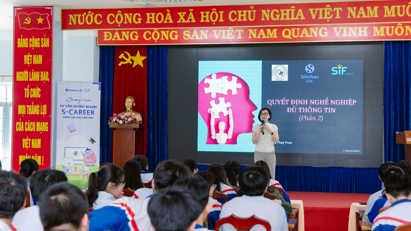 Shinhan Life Việt Nam thực hiện chương trình hướng nghiệp S-Career 2025