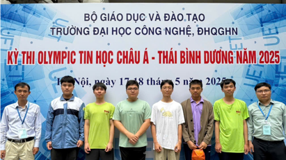 Đoàn học sinh Việt Nam giành 6 giải tại Olympic Tin học Châu Á Thái Bình Dương