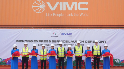 Ra mắt tuyến vận tải Mekong Express giúp rút ngắn 70% thời gian, tăng kết nối chuỗi cung ứng miền Nam