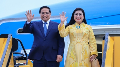 Thủ tướng Phạm Minh Chính tới Stockholm, bắt đầu thăm chính thức Thụy Điển