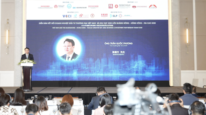 Việt Nam là điểm đến ưu tiên hàng đầu của các doanh nghiệp Vịnh lớn Quảng Đông - Hồng Kông - Ma Cao
