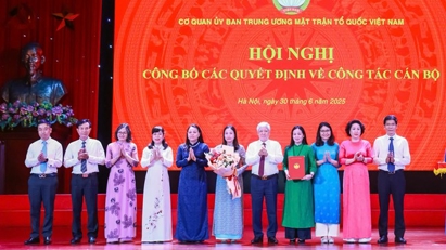 Sau sắp xếp, Ủy ban Trung ương MTTQ Việt Nam có 19 ban, đơn vị