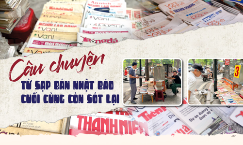 Câu chuyện từ sạp bán nhật báo cuối cùng còn sót lại 