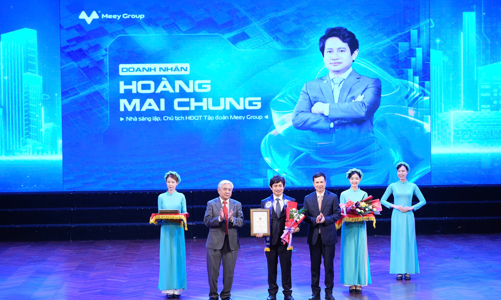 Chủ tịch HĐQT Meey Group được trao giải “Nhà lãnh đạo tiên phong đổi mới, sáng tạo”