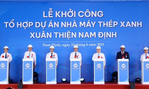 Xây dựng nhà máy thép sử dụng sử dụng hydro xanh tại Nam Định