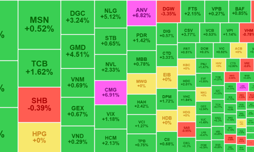 Cổ phiếu vừa và nhỏ tăng tốt