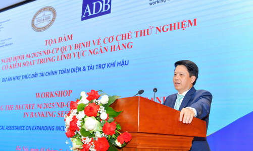 Bắt đầu thí điểm 3 lĩnh vực thuộc công nghệ tài chính