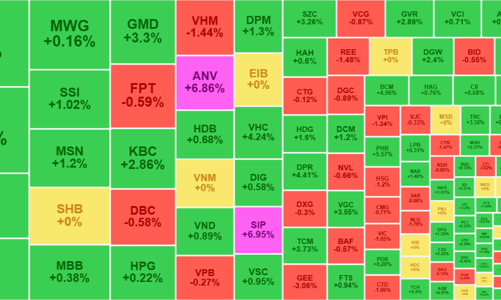 Cổ phiếu vừa và nhỏ tăng mạnh