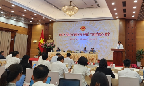 Họp báo Chính phủ thường kỳ tháng 6: Tạo đà hoàn thành mục tiêu tăng trưởng 2025