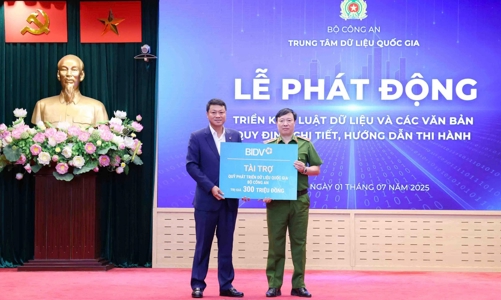 BIDV đồng hành cùng Trung tâm Dữ liệu quốc gia 