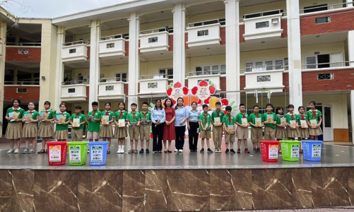 Hải Phòng lan tỏa mô hình phân loại rác tại nguồn trong học đường