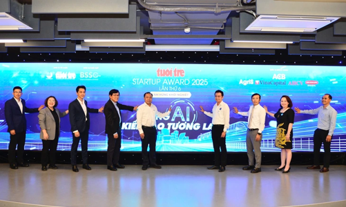 Tuổi Trẻ Startup Award 2025 cùng AI kiến tạo tương lai