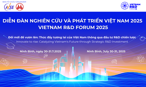 Sắp diễn ra Diễn đàn Nghiên cứu và Phát triển (R&D) Việt Nam 2025 