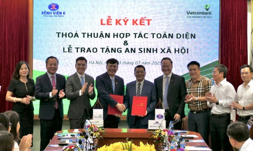 Vietcombank và Bệnh viện K ký kết hợp tác toàn diện 