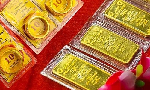 Giá vàng miếng SJC phân hoá, giá vàng nhẫn gần như bất động