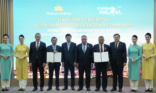 Vietnam Airlines ký kết hợp tác chiến lược với Du lịch Malaysia