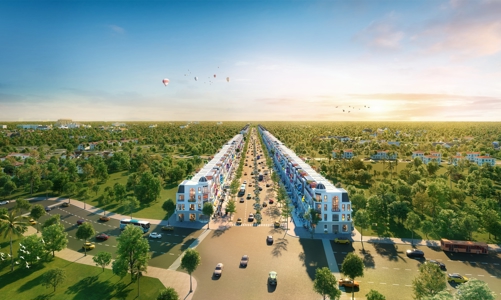 Imperia Grand Plaza Đức Hòa: Trục xương sống thương mại của đô thị vệ tinh tương lai