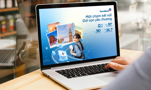 Du học an tâm với gói sản phầm “Một chạm kết nối - Gửi vạn yêu thương” của VietinBank