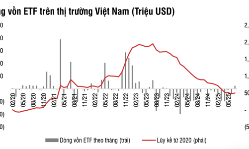 Nhóm quỹ mô phỏng chỉ số VN30 bị rút ròng tháng thứ 9 liên tiếp 