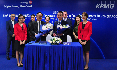 Ngân hàng Bản Việt hợp tác cùng KPMG triển khai dự án RAROC