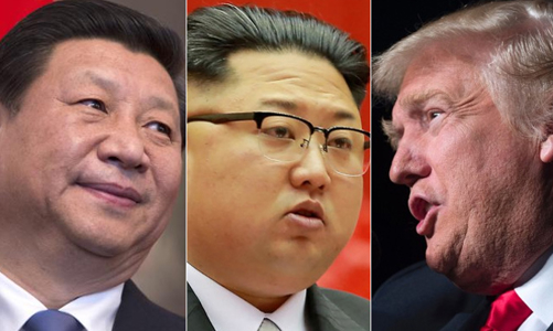 Donald Trump - Tập Cận Bình điện đàm chuyện Triều Tiên