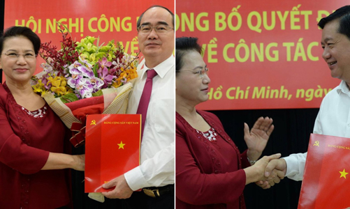 Ông Nguyễn Thiện Nhân làm Bí thư Thành uỷ Tp.HCM