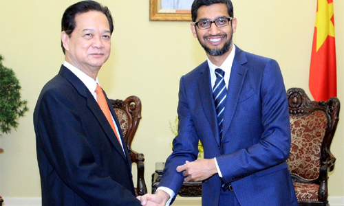 Thủ tướng tiếp Tổng giám đốc Google