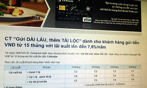 Cạnh tranh lãi suất đang nóng lên