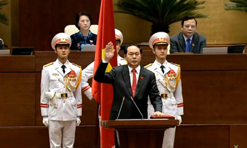 Tân Chủ tịch nước, ông Trần Đại Quang