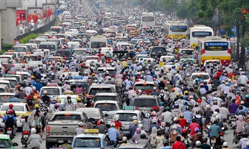 3,5 triệu xe máy, 2,5 triệu ôtô nằm trong các nguồn gây ô nhiễm