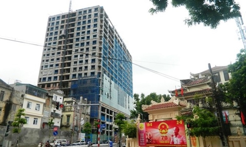 Không chấp nhận nhà 8B Lê Trực hiến phần xây dựng sai     