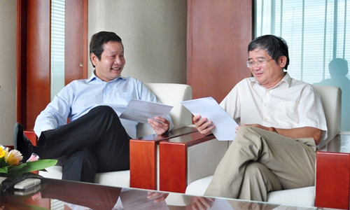 Gặp gỡ “cặp bài trùng” FPT: “Tôi có cái khác căn bản với Đình Anh”