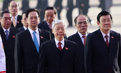 Đề cử Chủ tịch nước, Thủ tướng, Chủ tịch Quốc hội vào Trung ương khóa 12