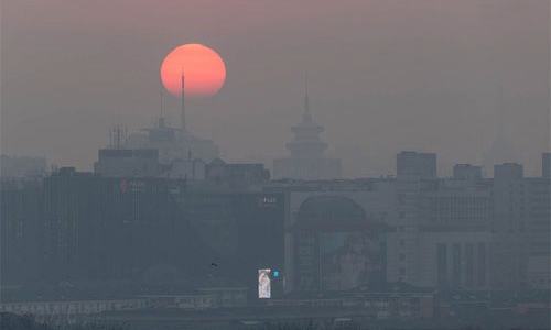 Thủ đô Trung Quốc lại báo động đỏ bị vì ô nhiễm nặng