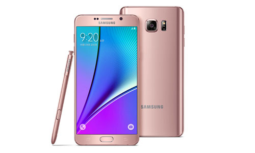 Samsung tung Note 5 vàng hồng “đấu” iPhone 6s và 6s Plus